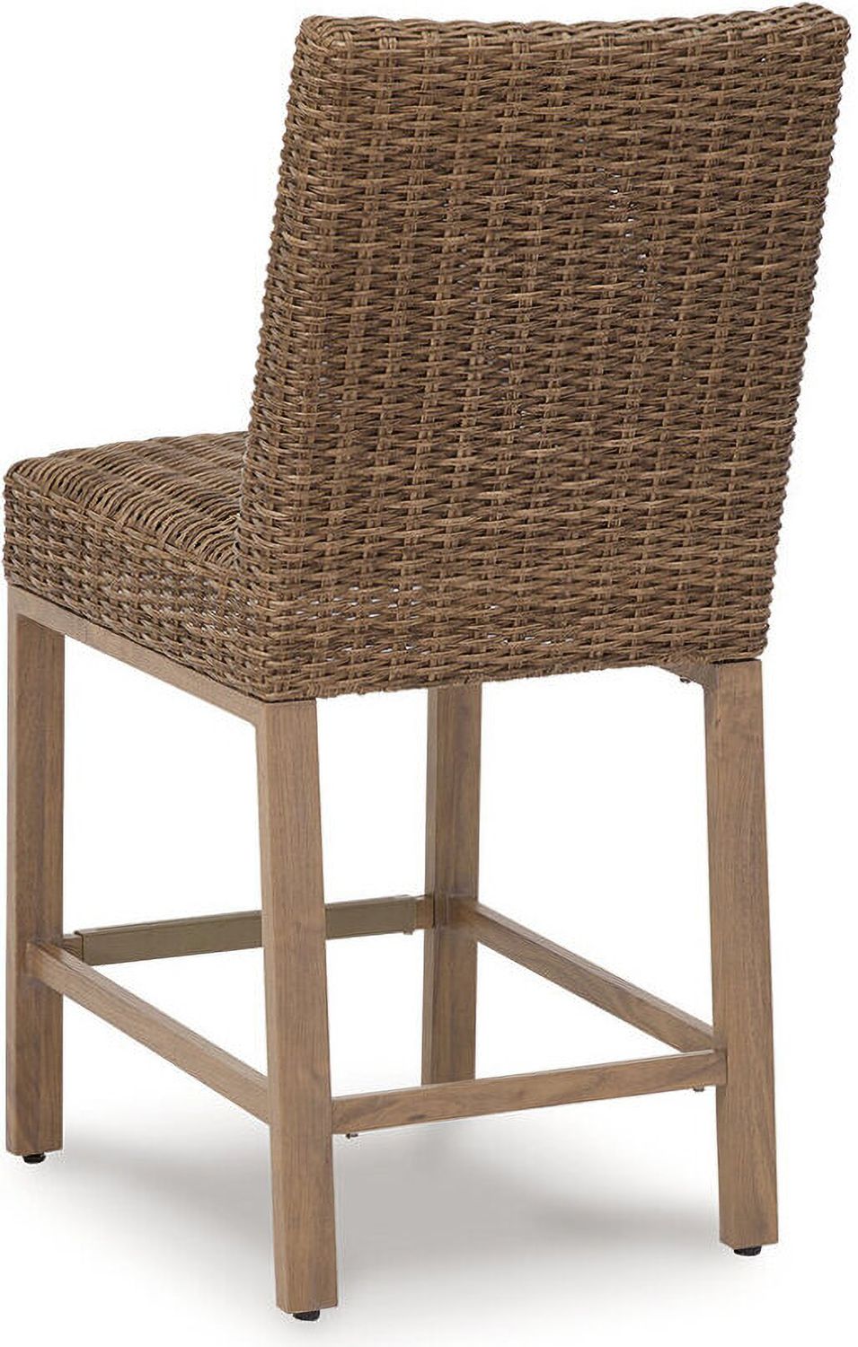 Walton Bridge Driftwood Outdoor Bar Stool Set of 2 P749130