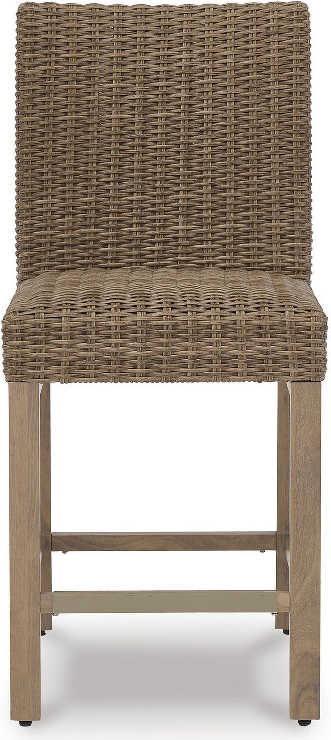 Walton Bridge Driftwood Outdoor Bar Table Set P749P1