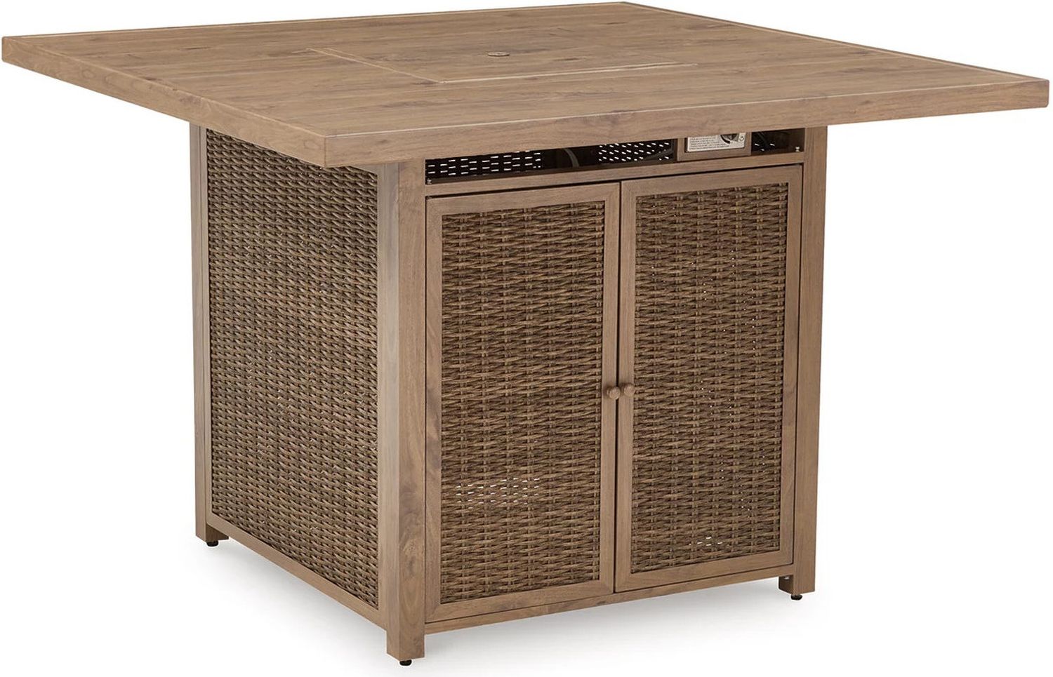 Walton Bridge Driftwood Outdoor Bar Table Set P749P1