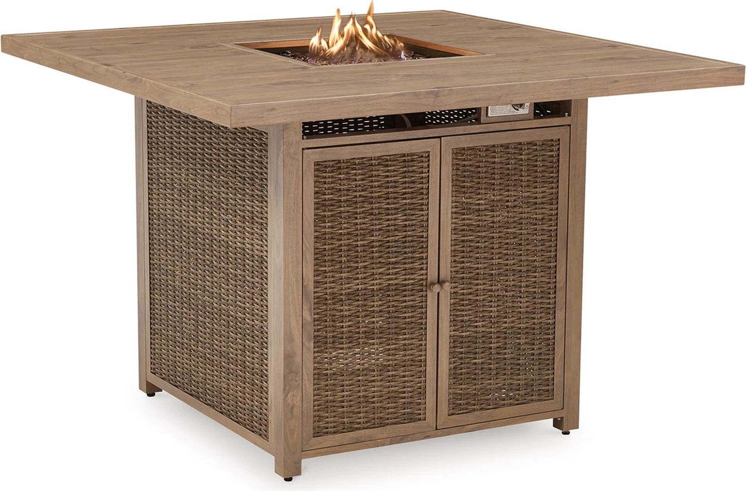 Walton Bridge Driftwood Outdoor Bar Table Set P749P1