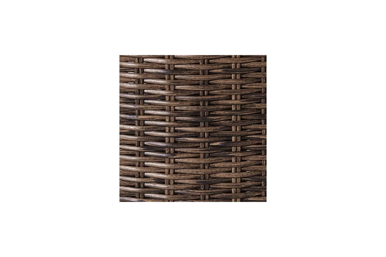 Paradise Trail Medium Brown Outdoor Round Conversation Set P750P7