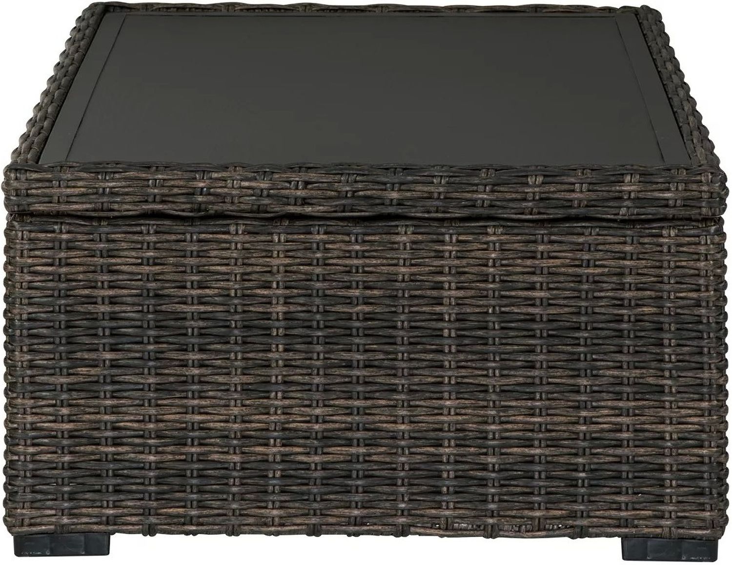 Grasson Lane Brown Outdoor Rectangular Cocktail Table P783701