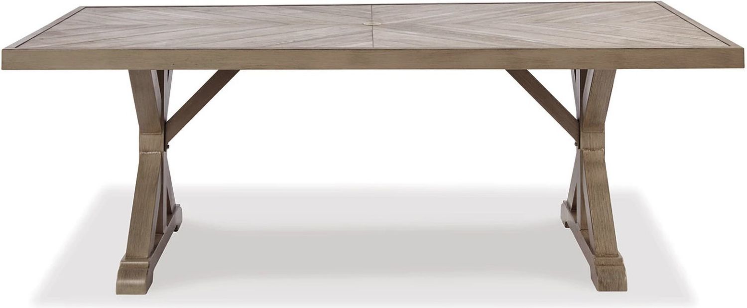 Beachcroft Beige Rectangular Dining Table P791625