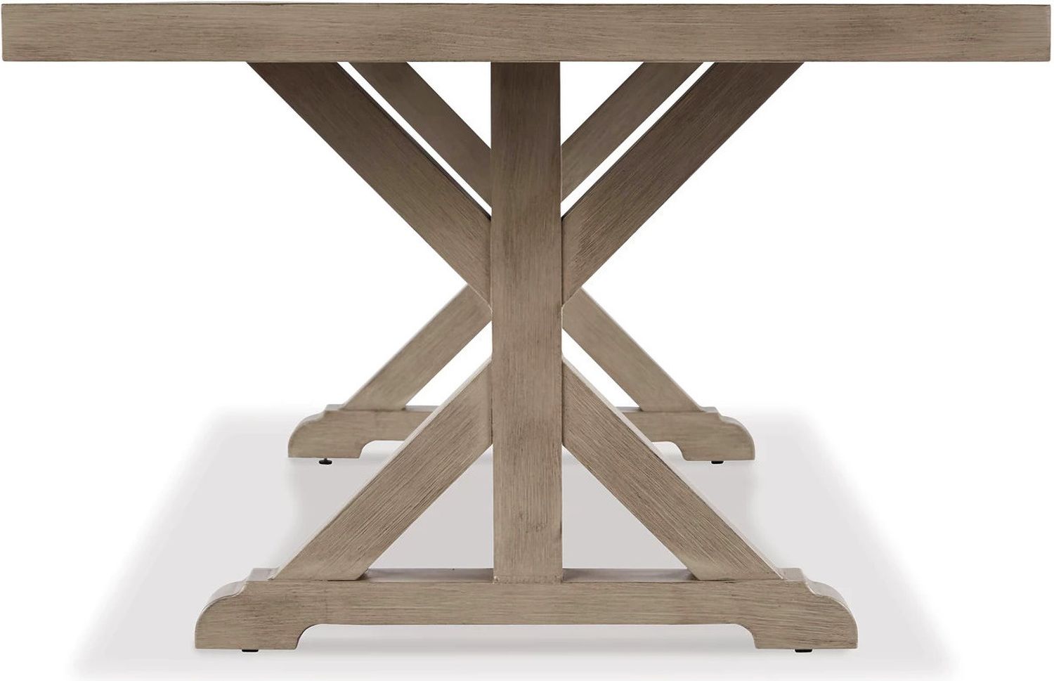 Beachcroft Beige Rectangular Dining Table P791625