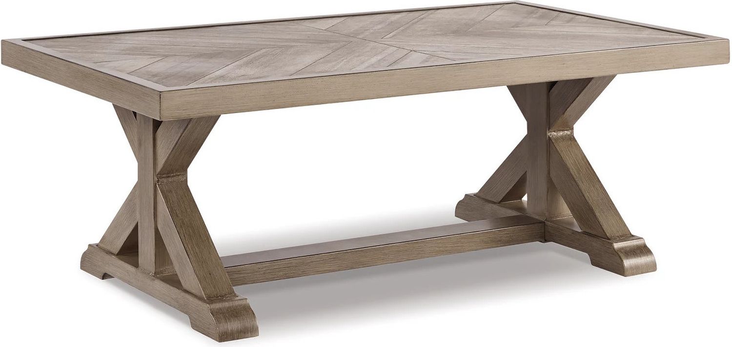 Beachcroft Beige Rectangular Cocktail Table P791701