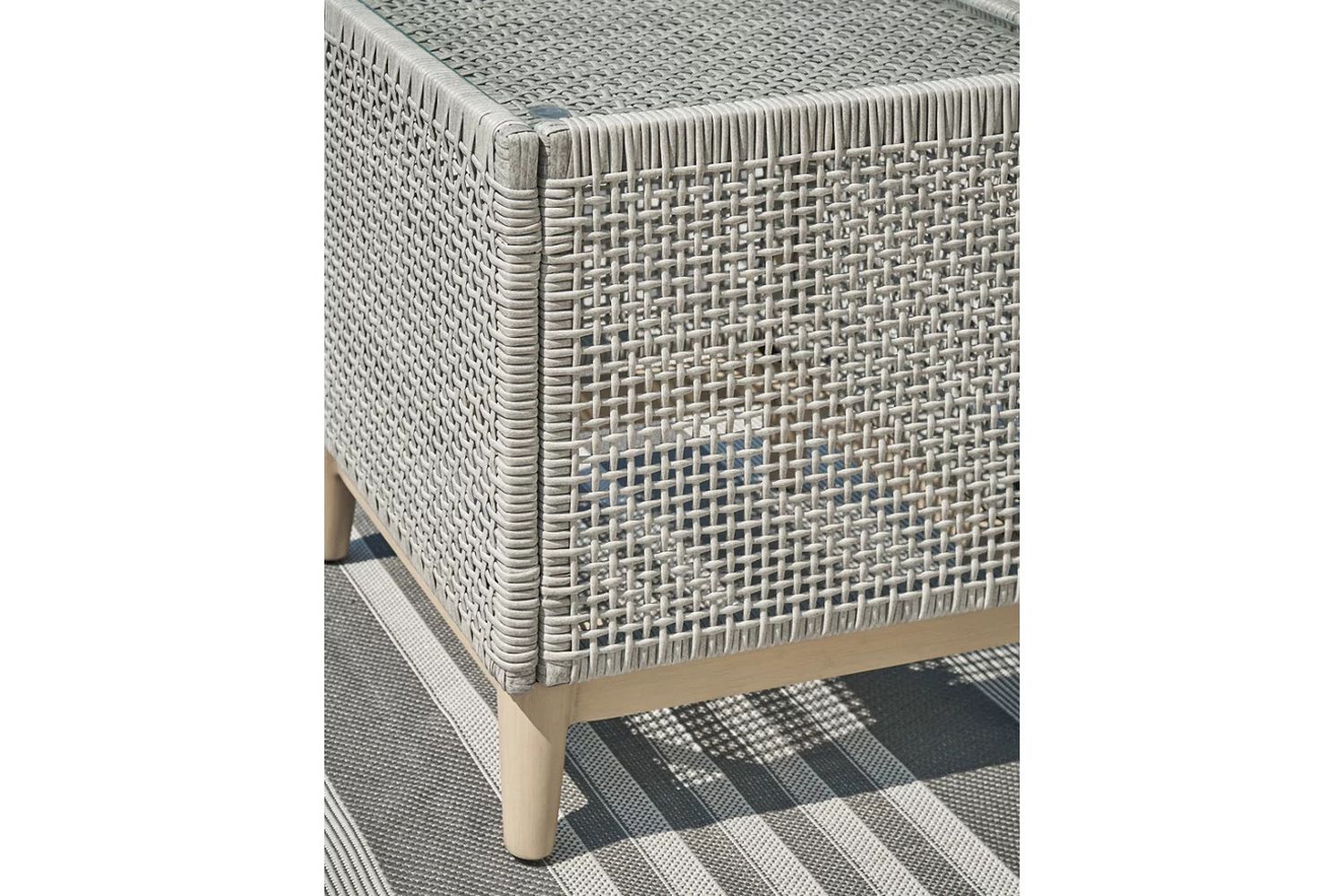 Seton Creek Gray Outdoor End Table P798702