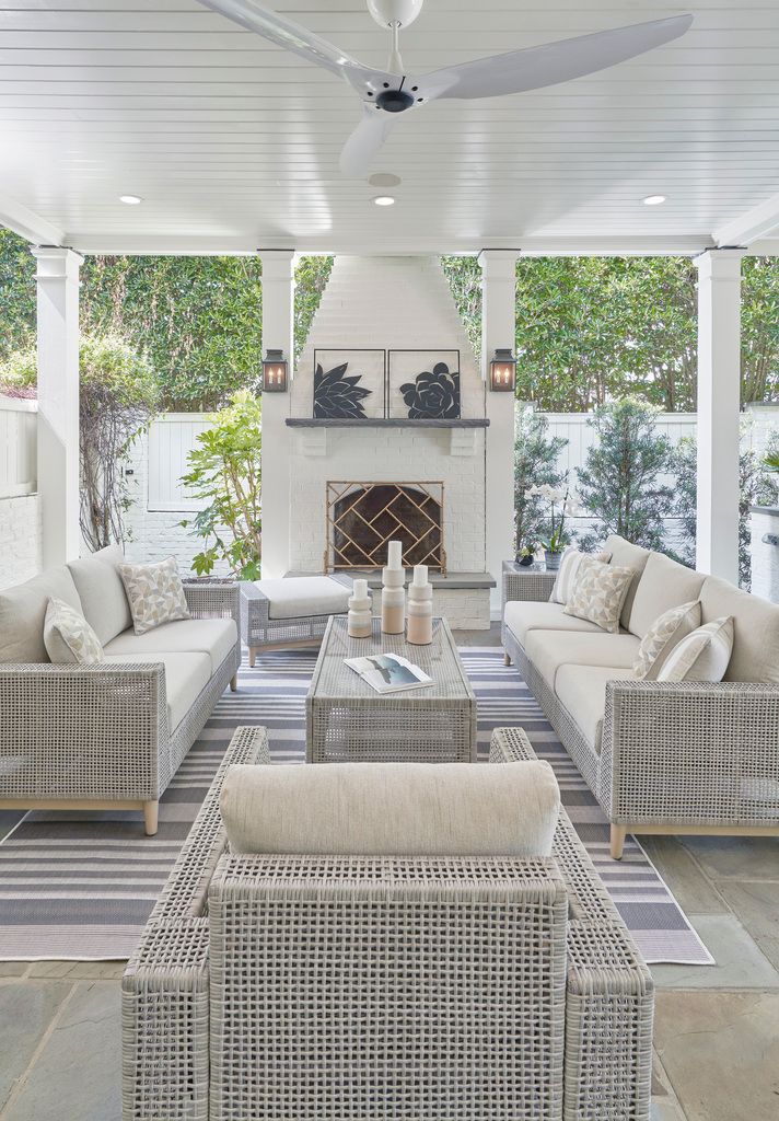 Seton Creek Gray Outdoor Sofa With Cushion P798838