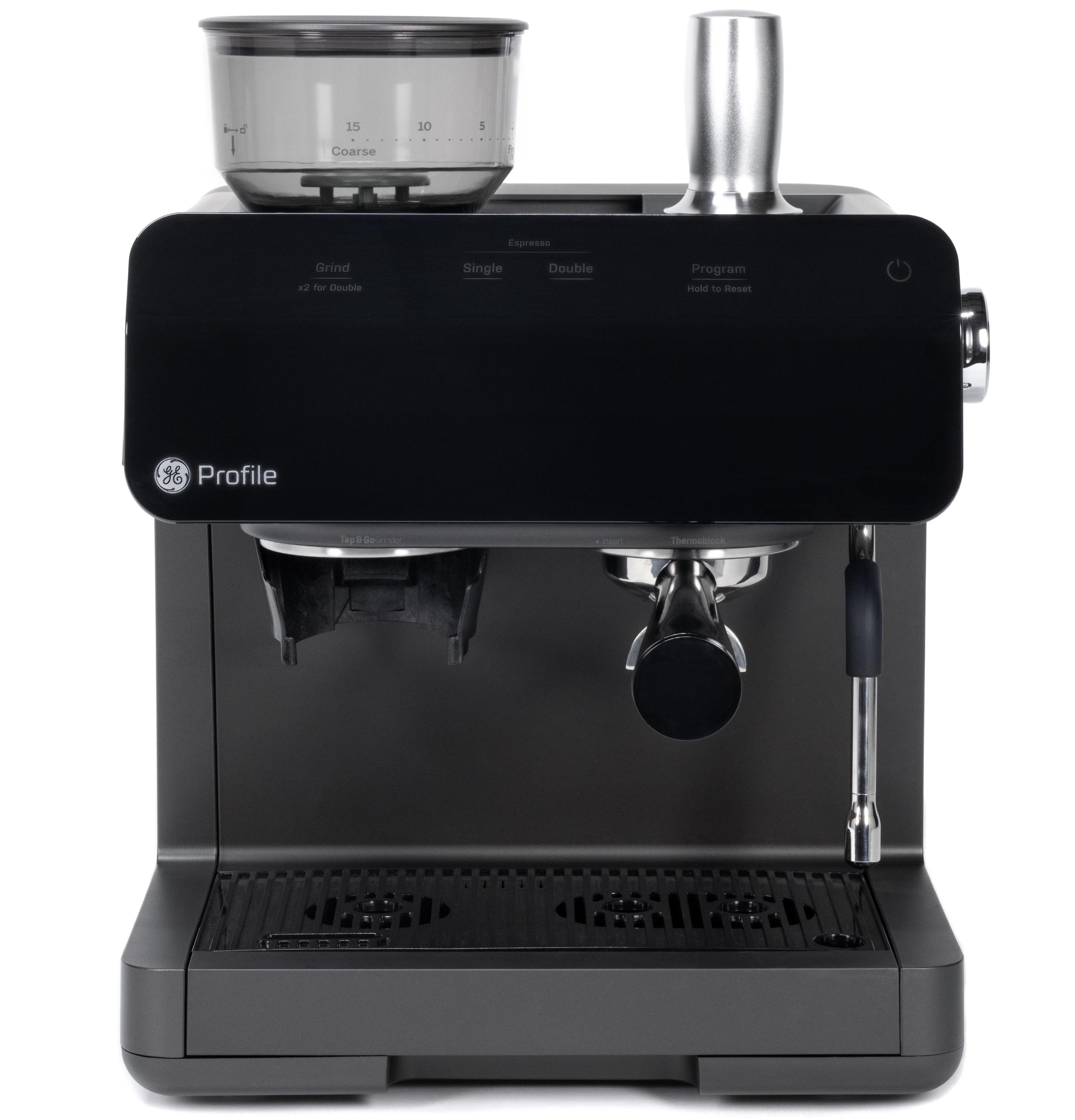 GE Profile Semi Automatic Espresso Machine + Frother P7CESAS6RBB