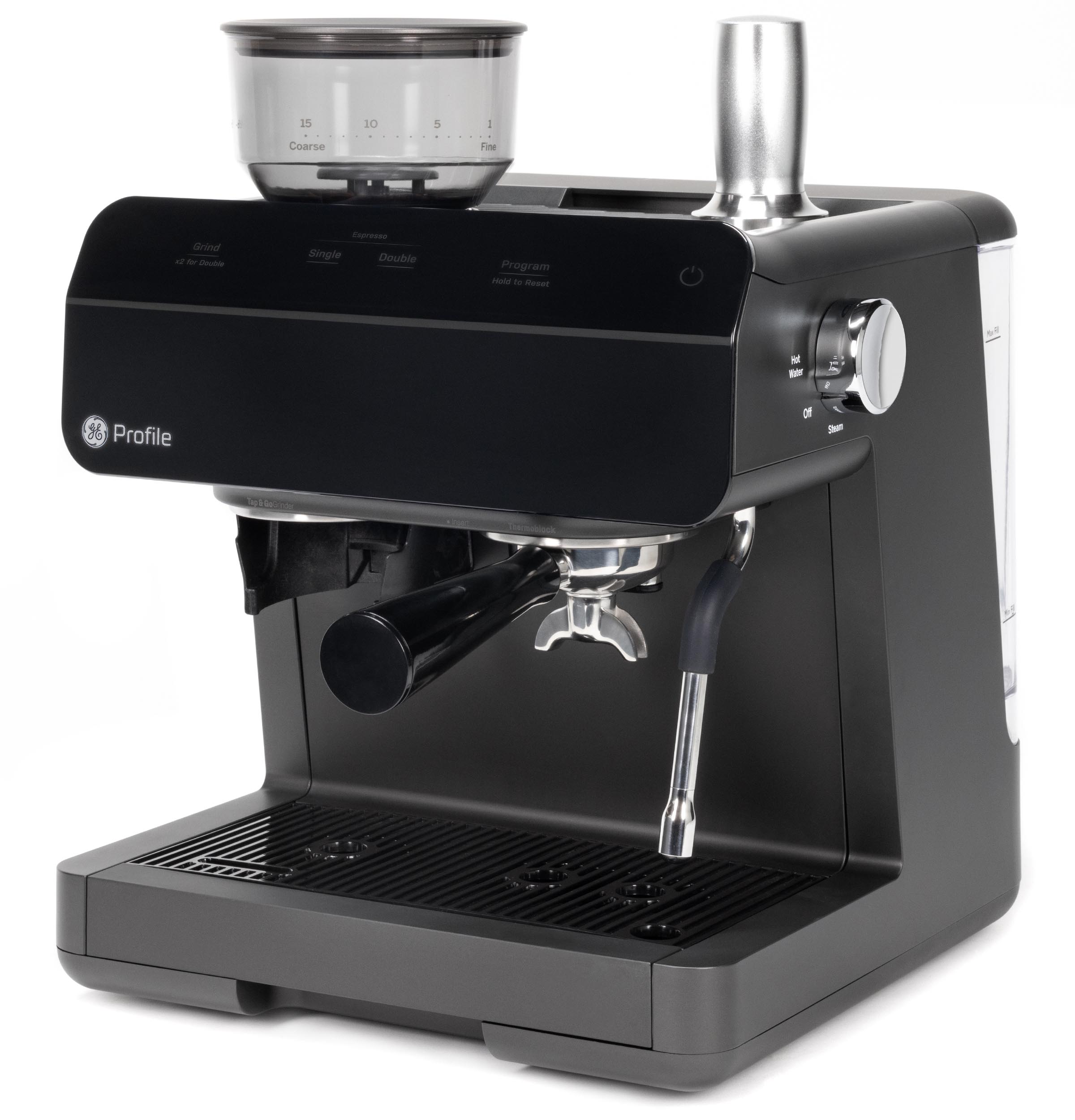 GE Profile Semi Automatic Espresso Machine + Frother P7CESAS6RBB