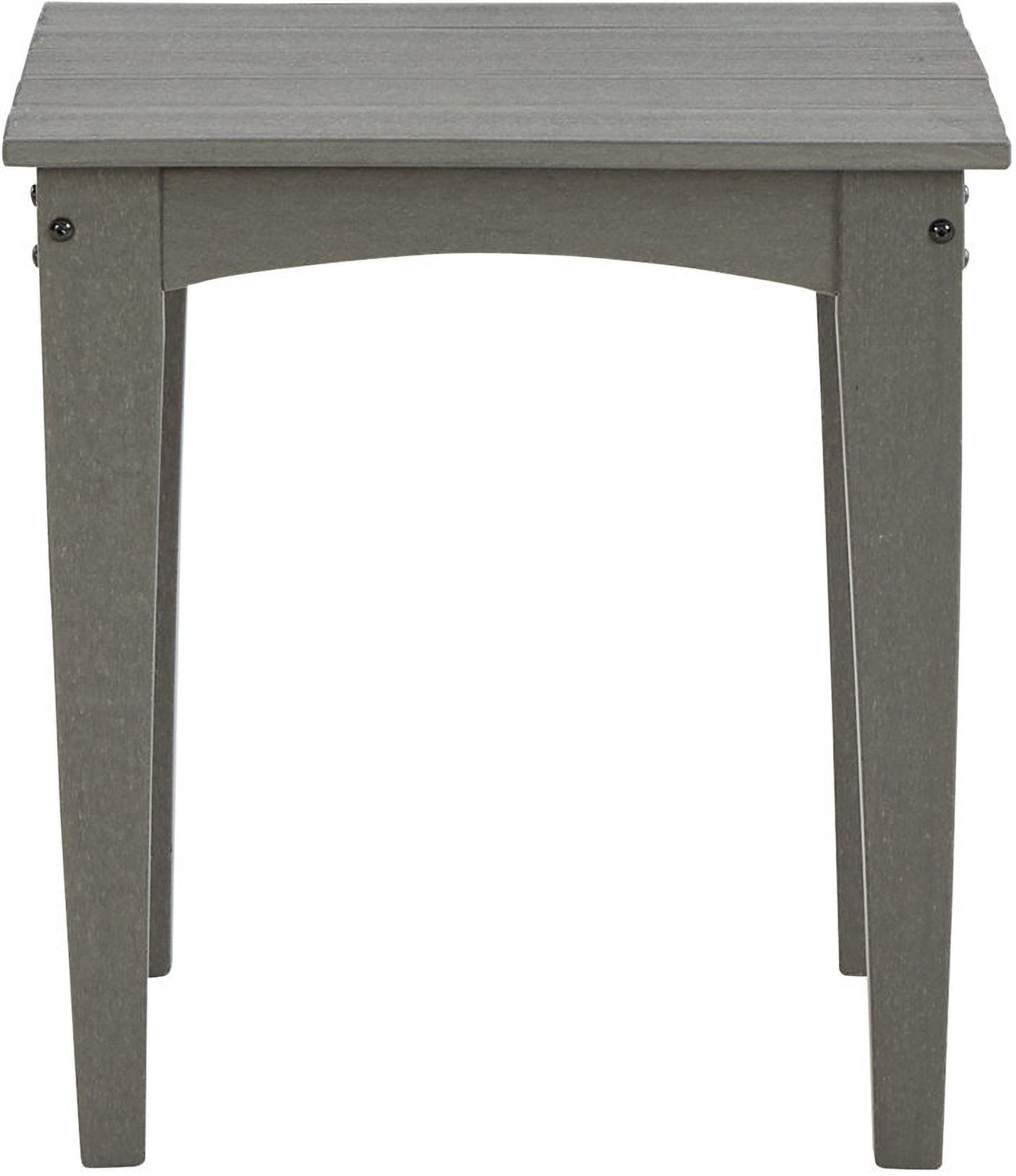 Visola Gray Square End Table P802702