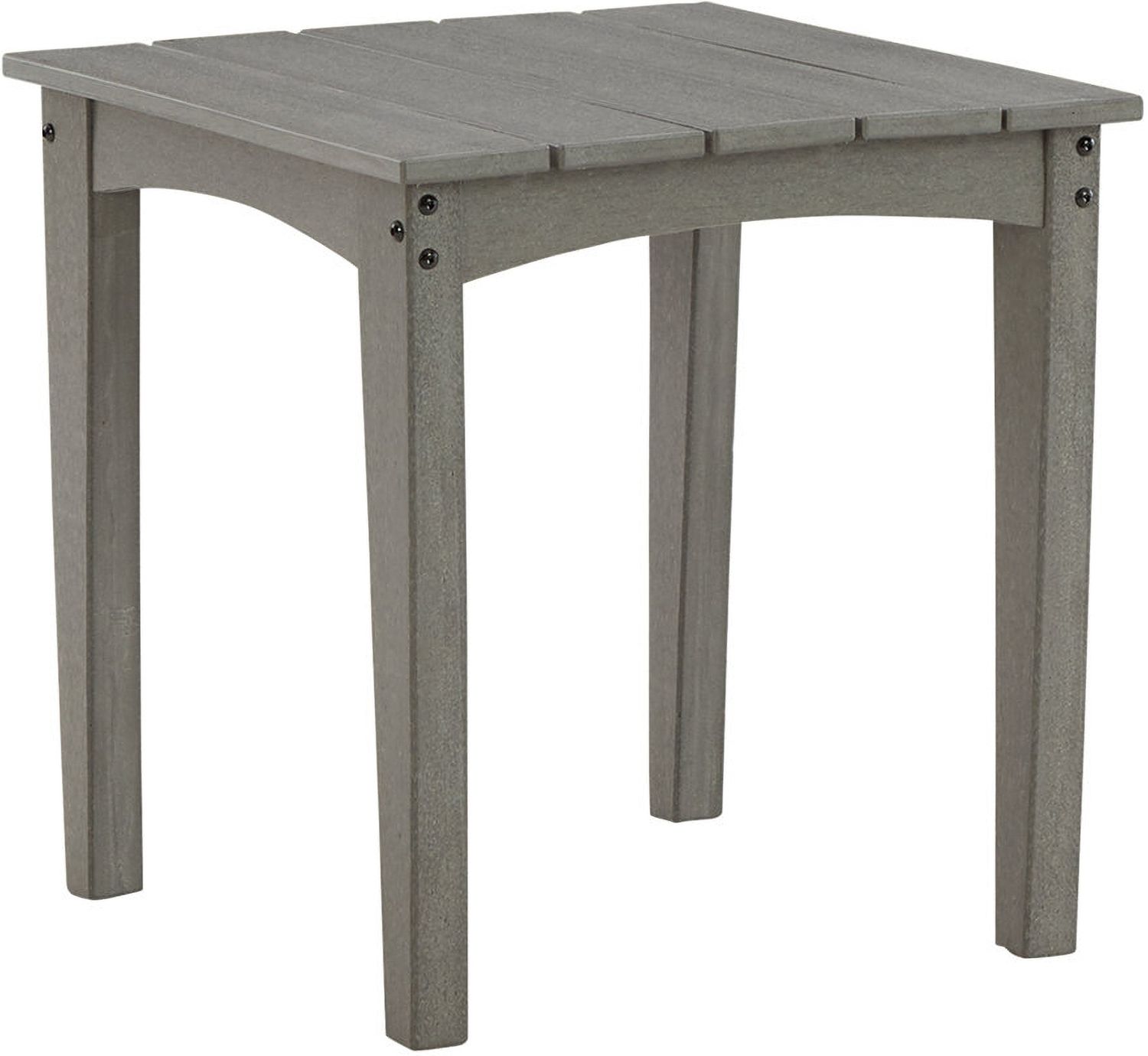 Visola Gray Square End Table P802702