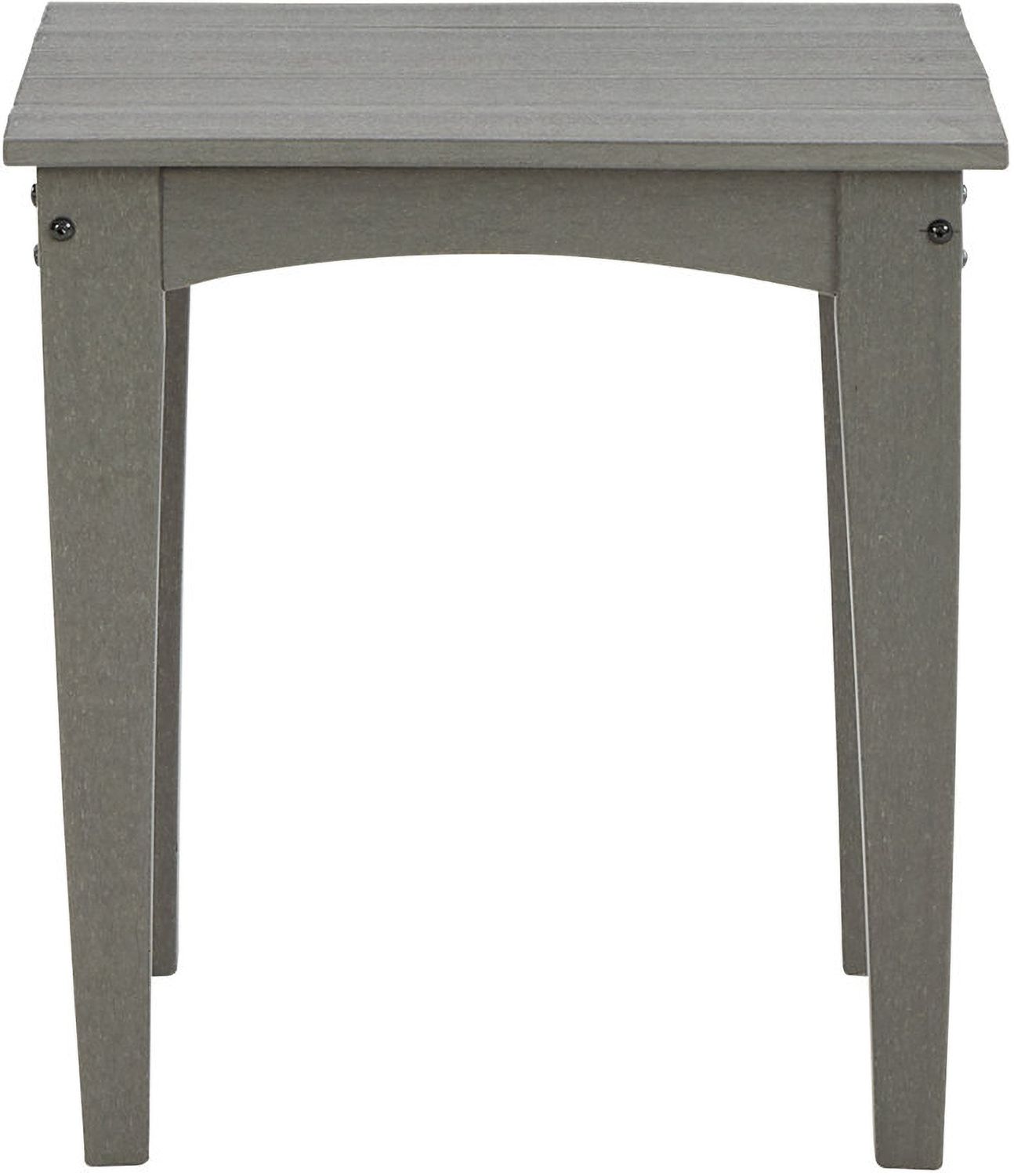 Visola Gray Square End Table P802702