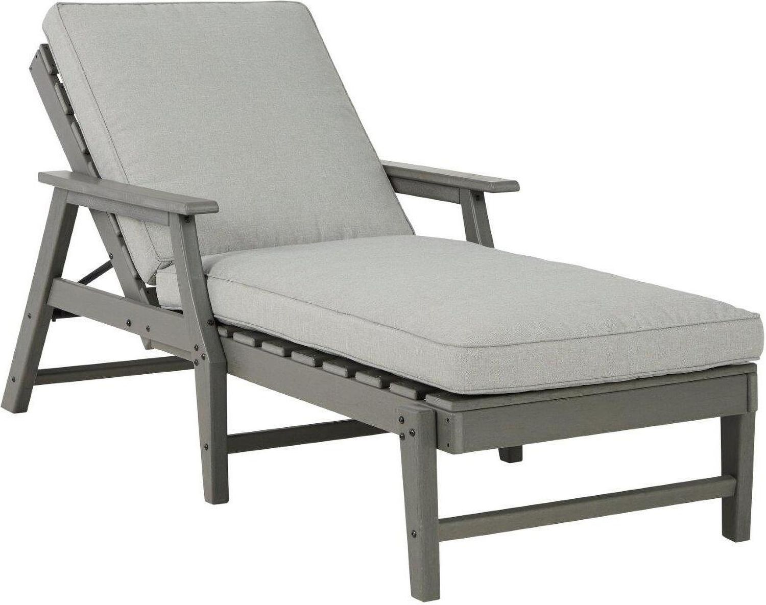 Visola Gray Chaise Lounge P802815