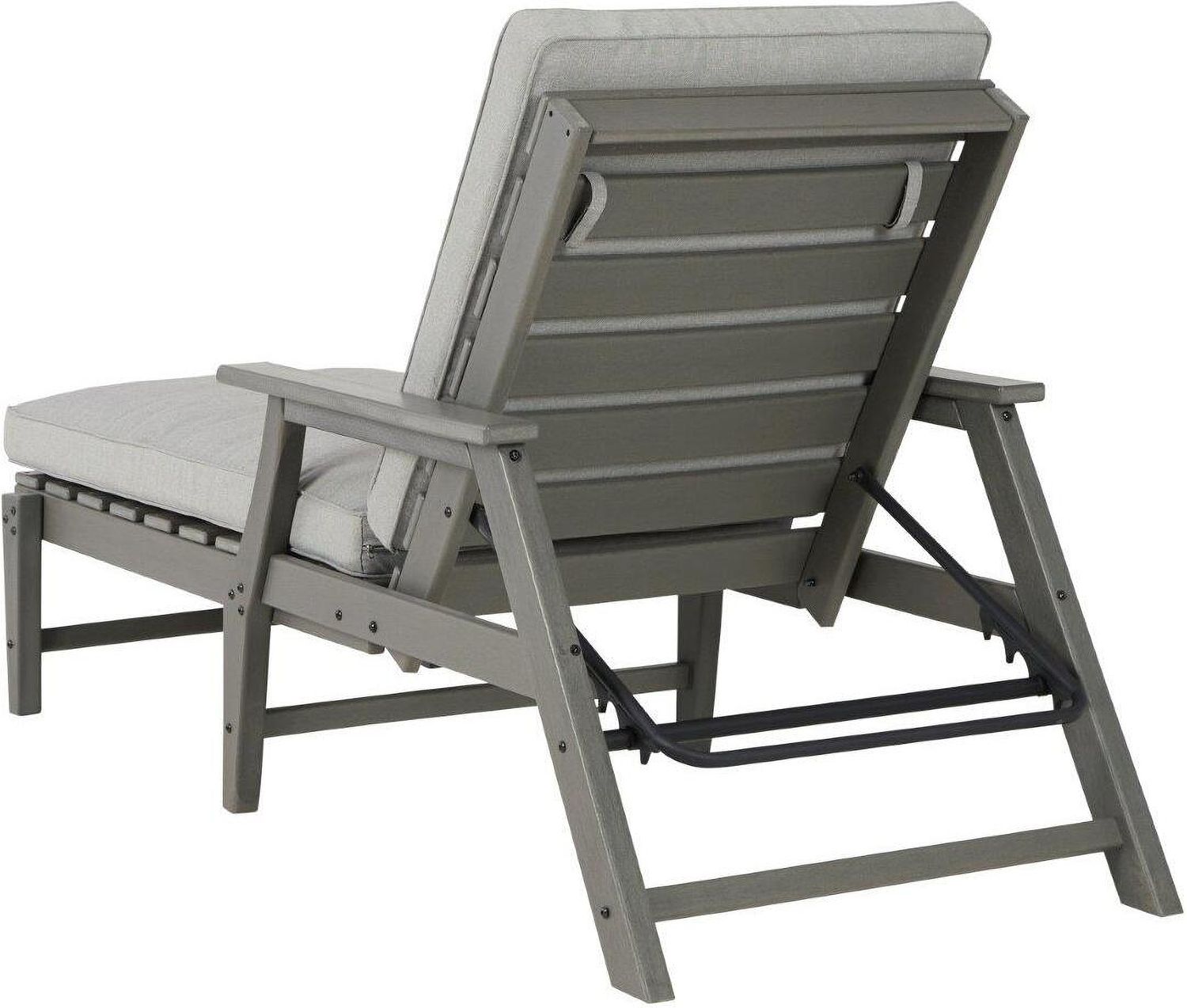 Visola Gray Chaise Lounge P802815