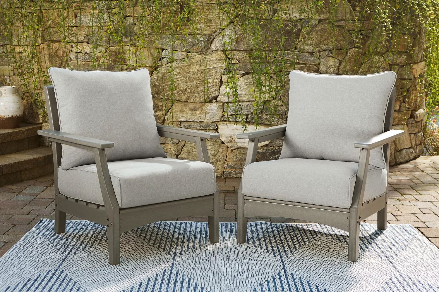 Visola Outdoor Lounge Chair Set of 2 P802820