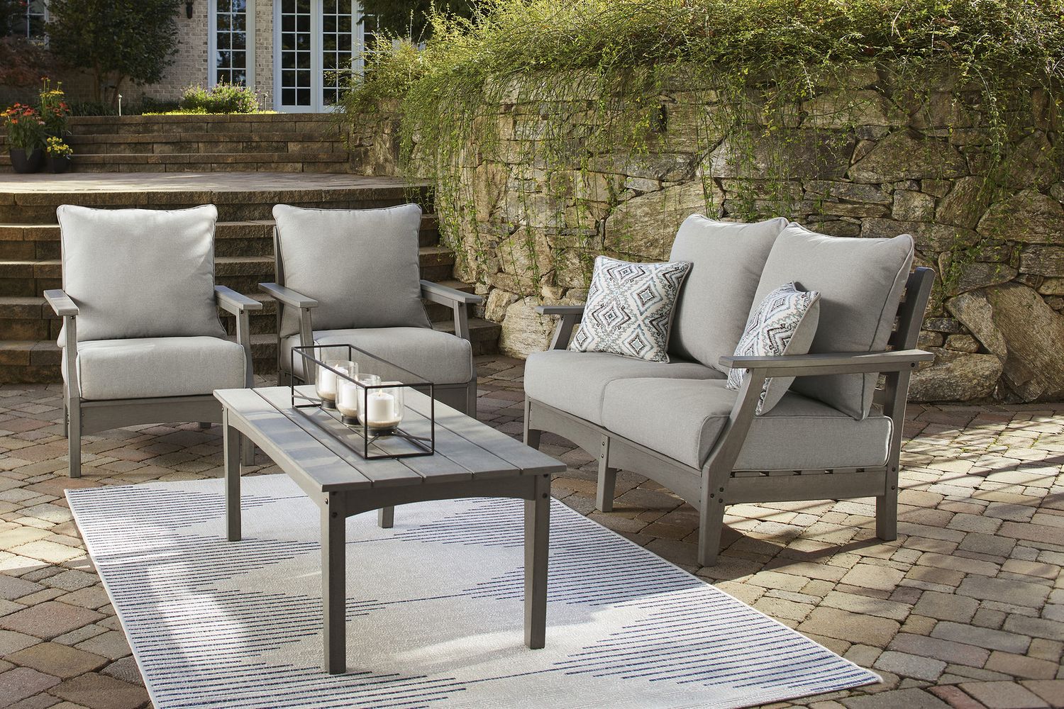 Visola Outdoor Lounge Chair Set of 2 P802820