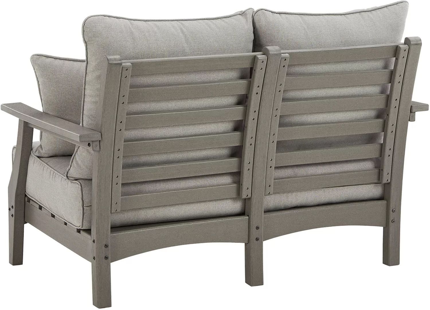Visola Gray Loveseat w/Cushion P802835
