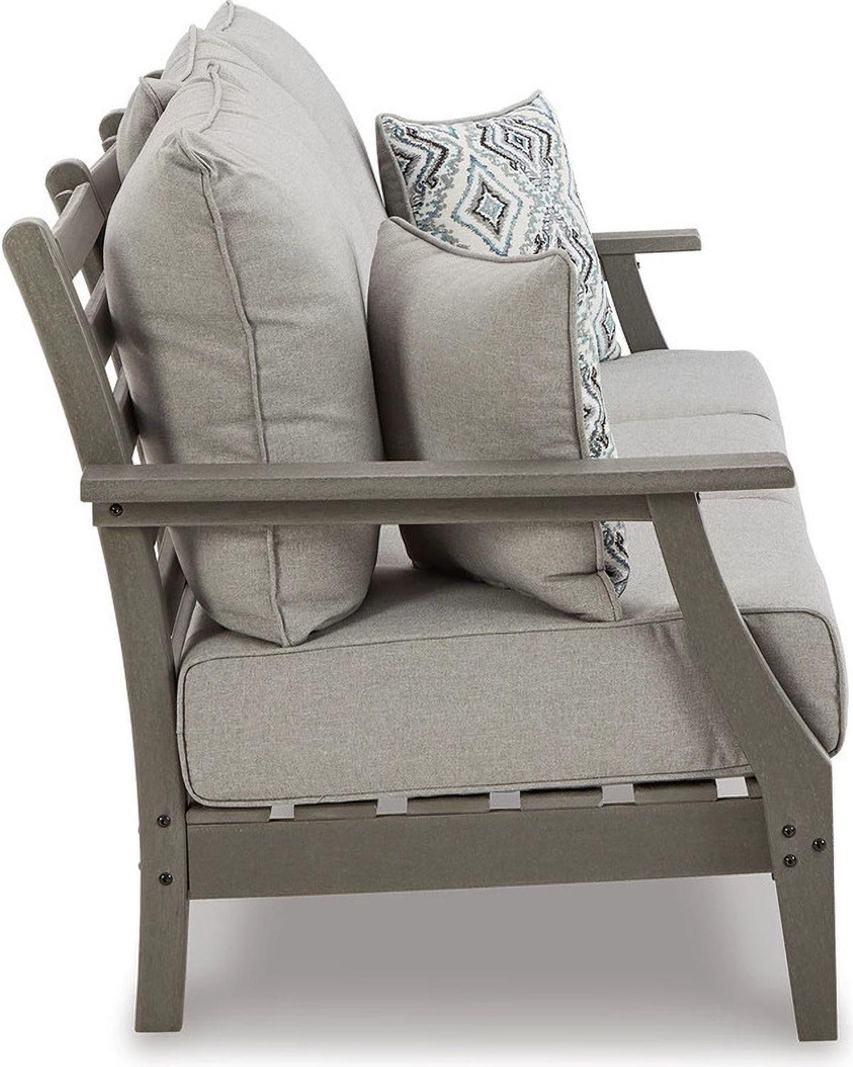Visola Gray Sofa with Cushion P802838