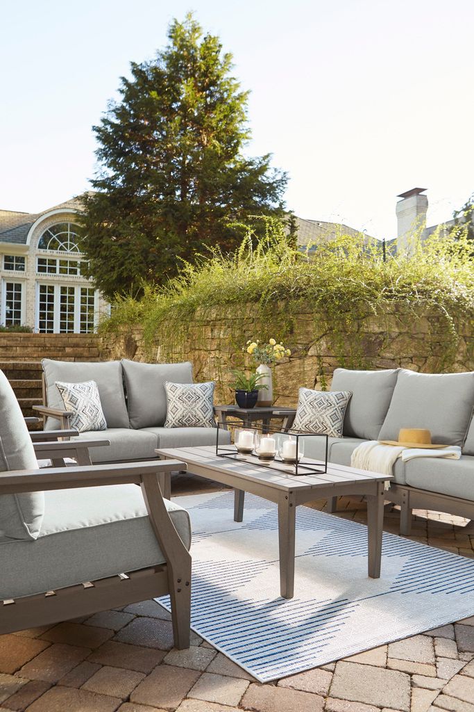 Visola Gray Sofa with Cushion P802838