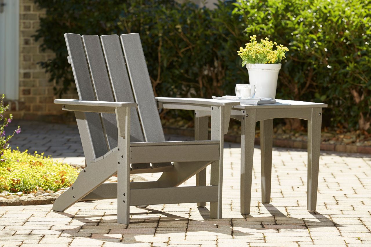 Visola Gray Adirondack Chair P802898