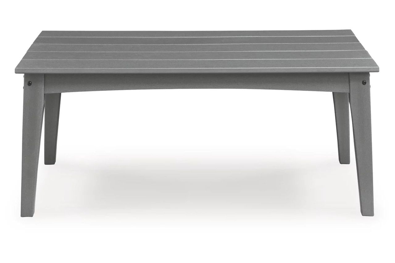 Lone View Bay Outdoor Coffee Table In Gray P803701