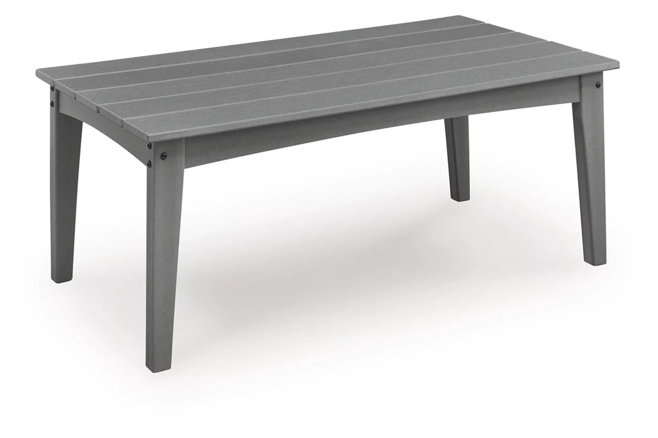 Lone View Bay Outdoor Coffee Table In Gray P803701