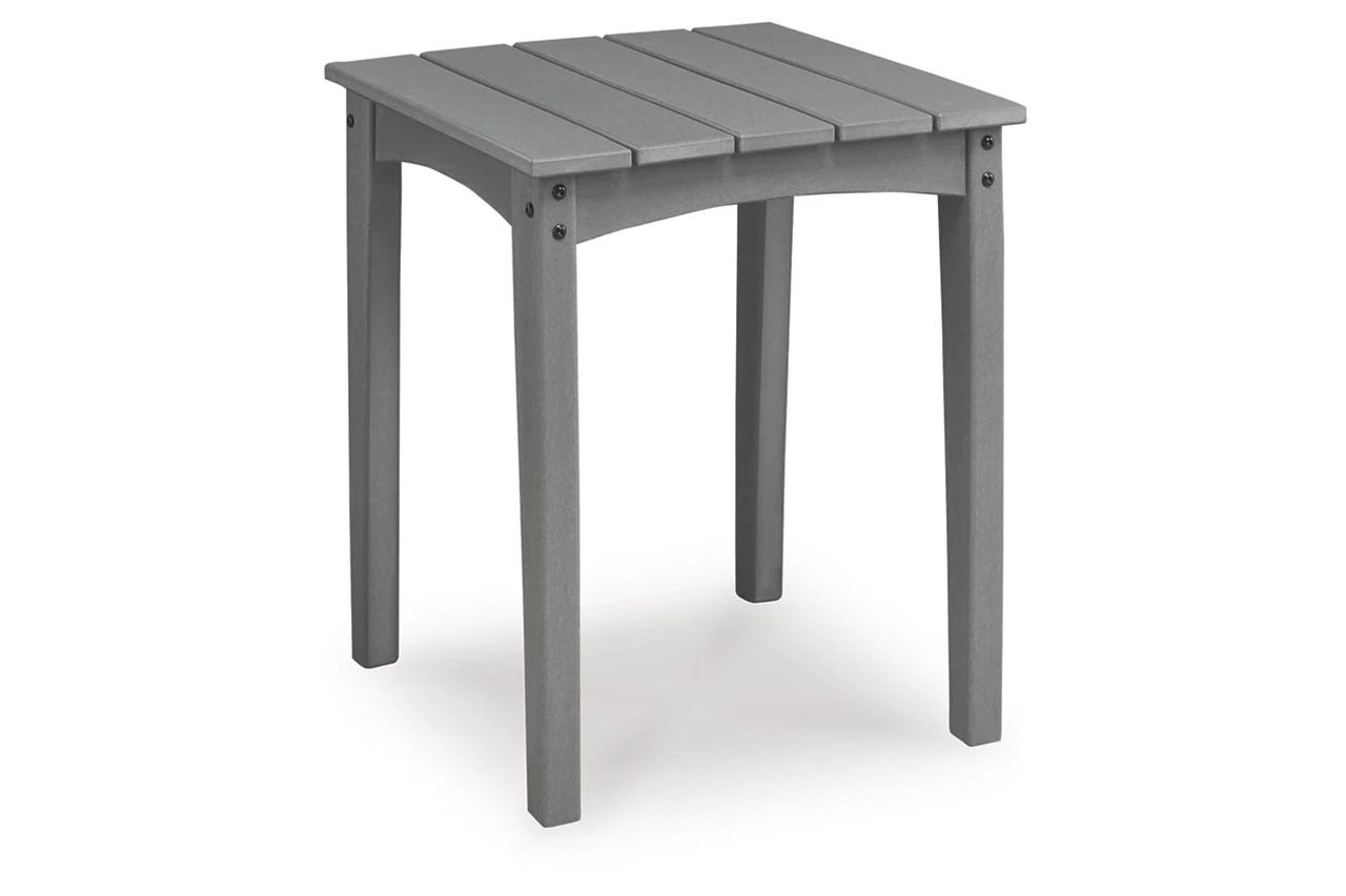 Lone View Bay Outdoor End Table In Gray P803702