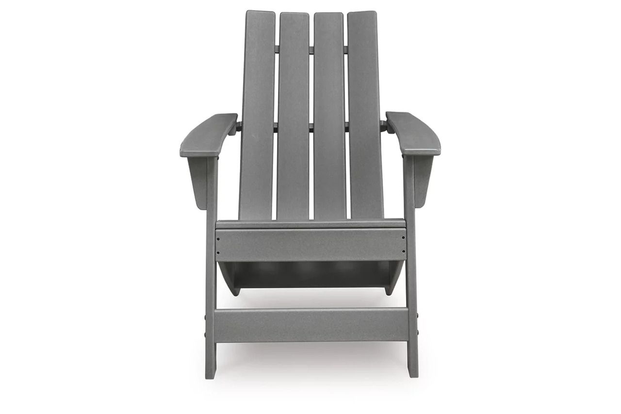 Lone View Bay Adirondack Chair In Gray P803898