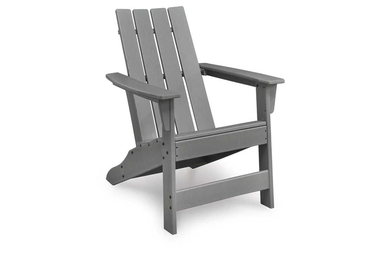Lone View Bay Adirondack Chair In Gray P803898