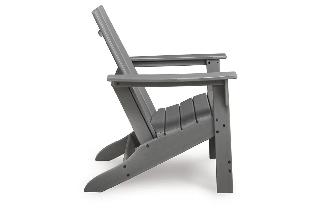 Lone View Bay Adirondack Chair In Gray P803898