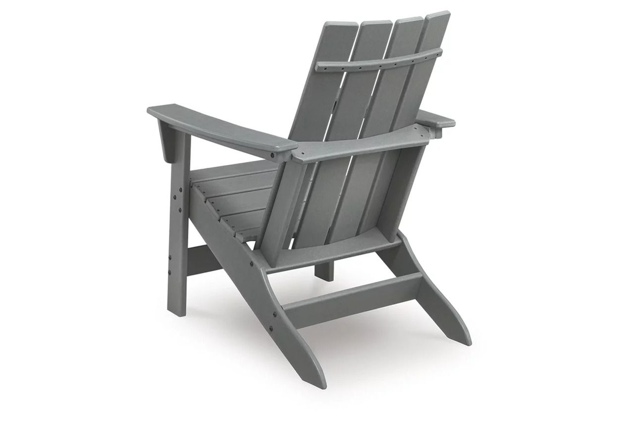 Lone View Bay Adirondack Chair In Gray P803898