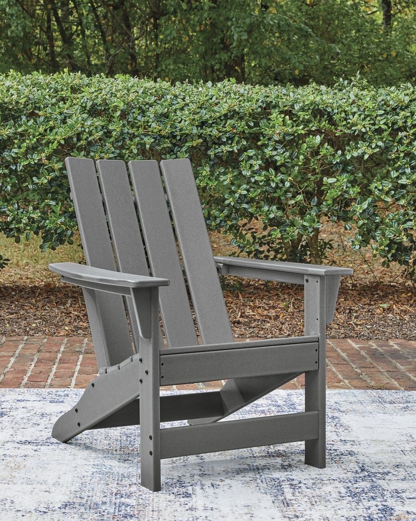 Lone View Bay Adirondack Chair In Gray P803898