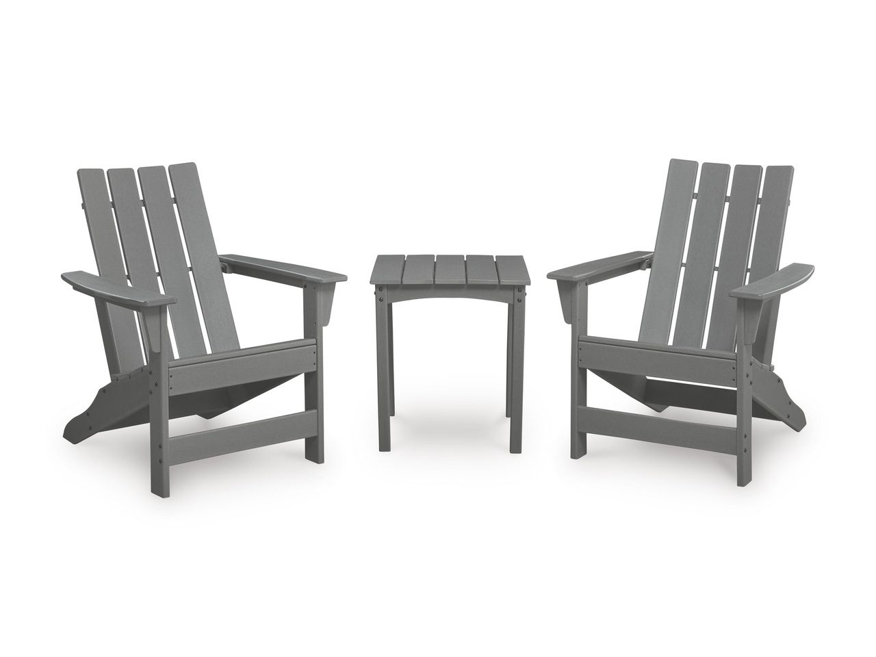 Lone View Bay Adirondack Chair In Gray P803898