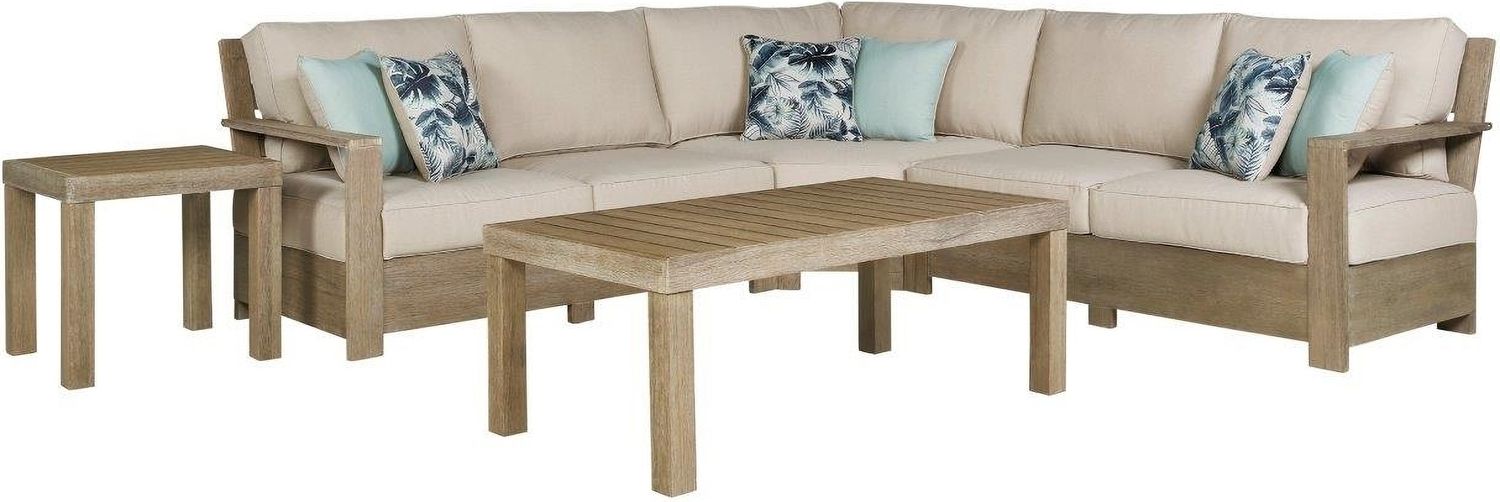 Silo Point Brown Rectangular Cocktail Table P804701