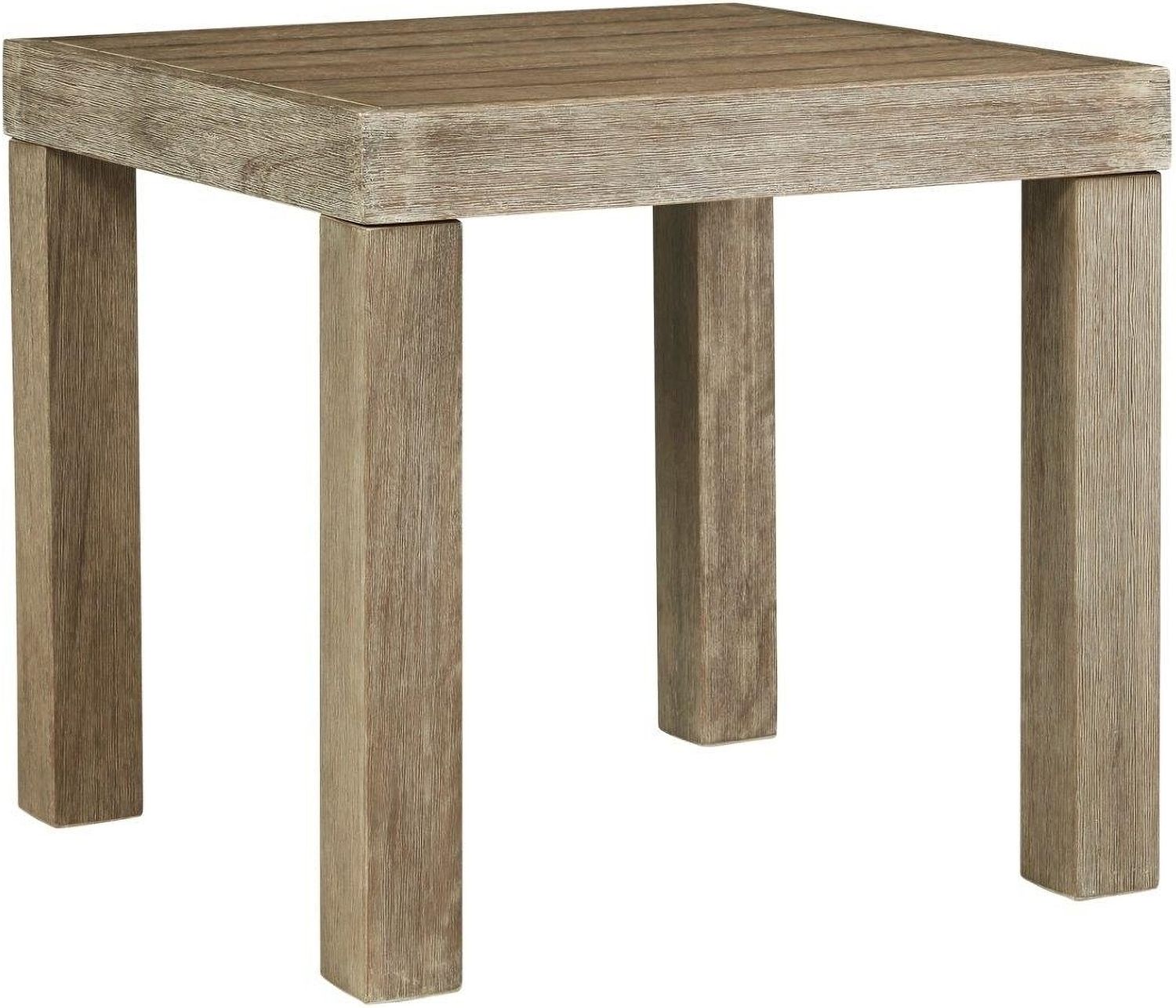 Silo Point Brown Square End Table P804702