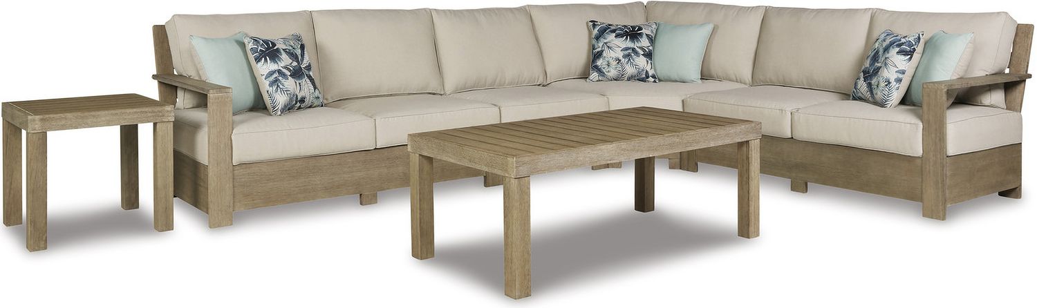 Silo Point Brown Square End Table P804702