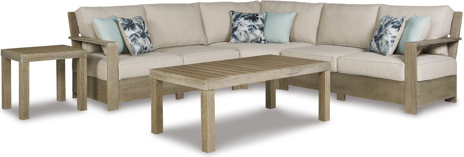 Silo Point Brown Square End Table P804702