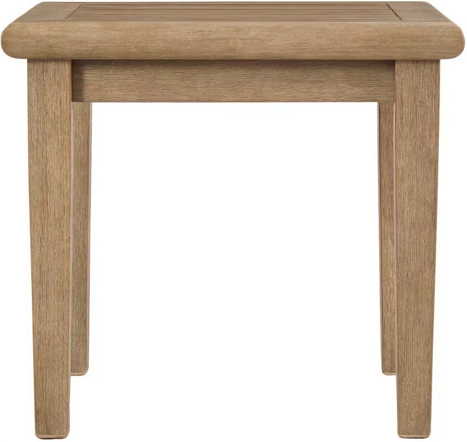 Gerianne Grayish Brown Outdoor Square End Table P805702