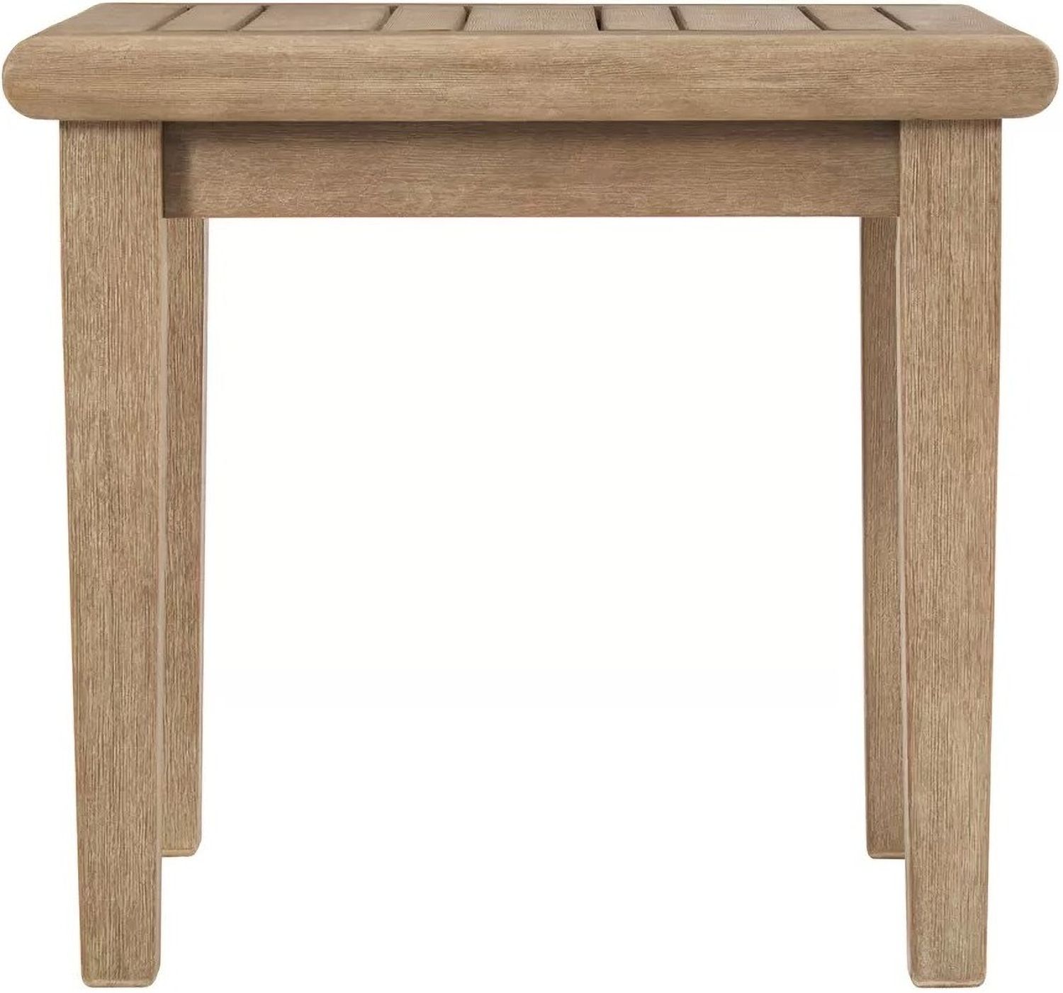 Gerianne Grayish Brown Outdoor Square End Table P805702