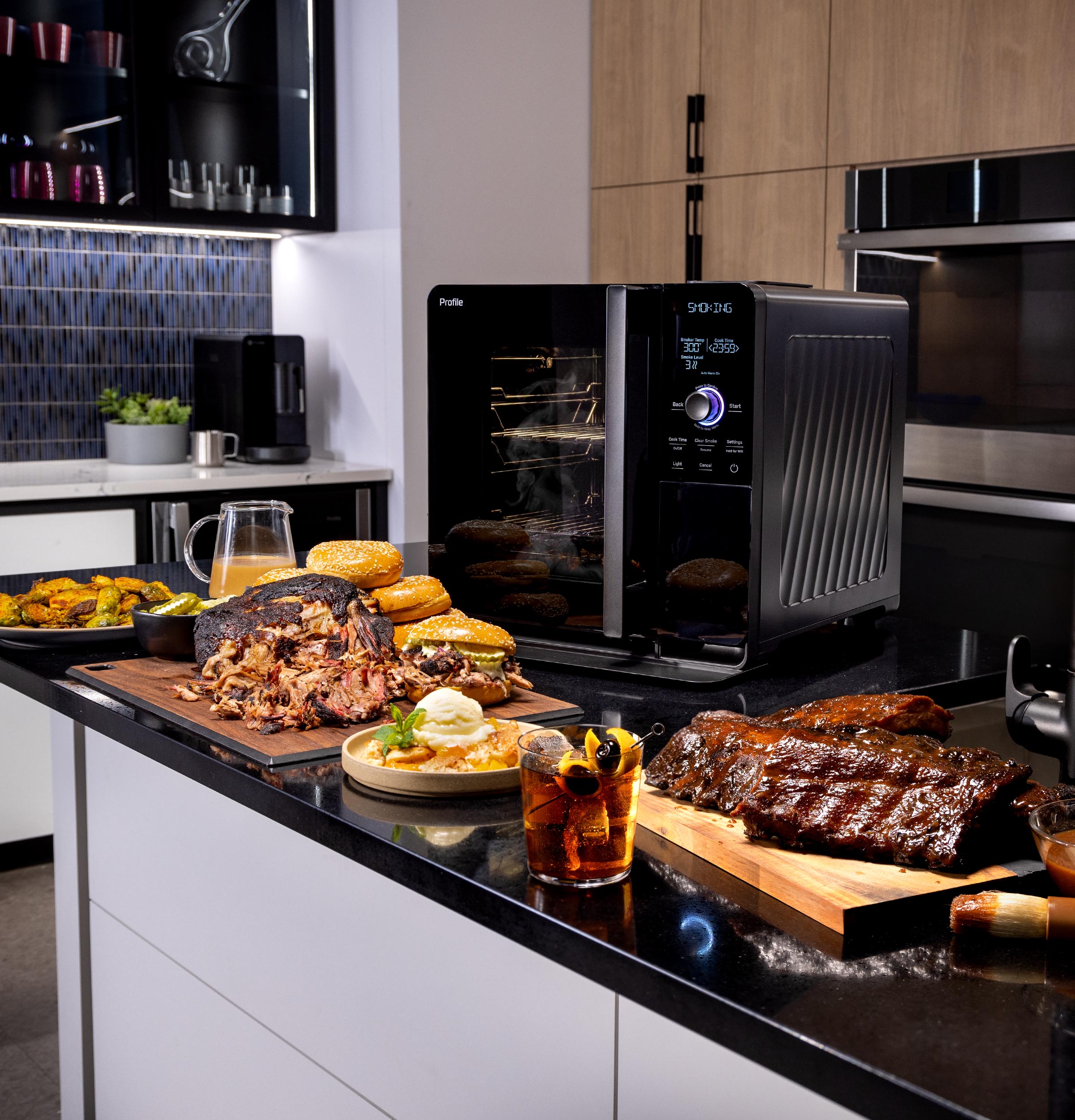 Smart Indoor Pellet Smoker P9SBAAS6VBB