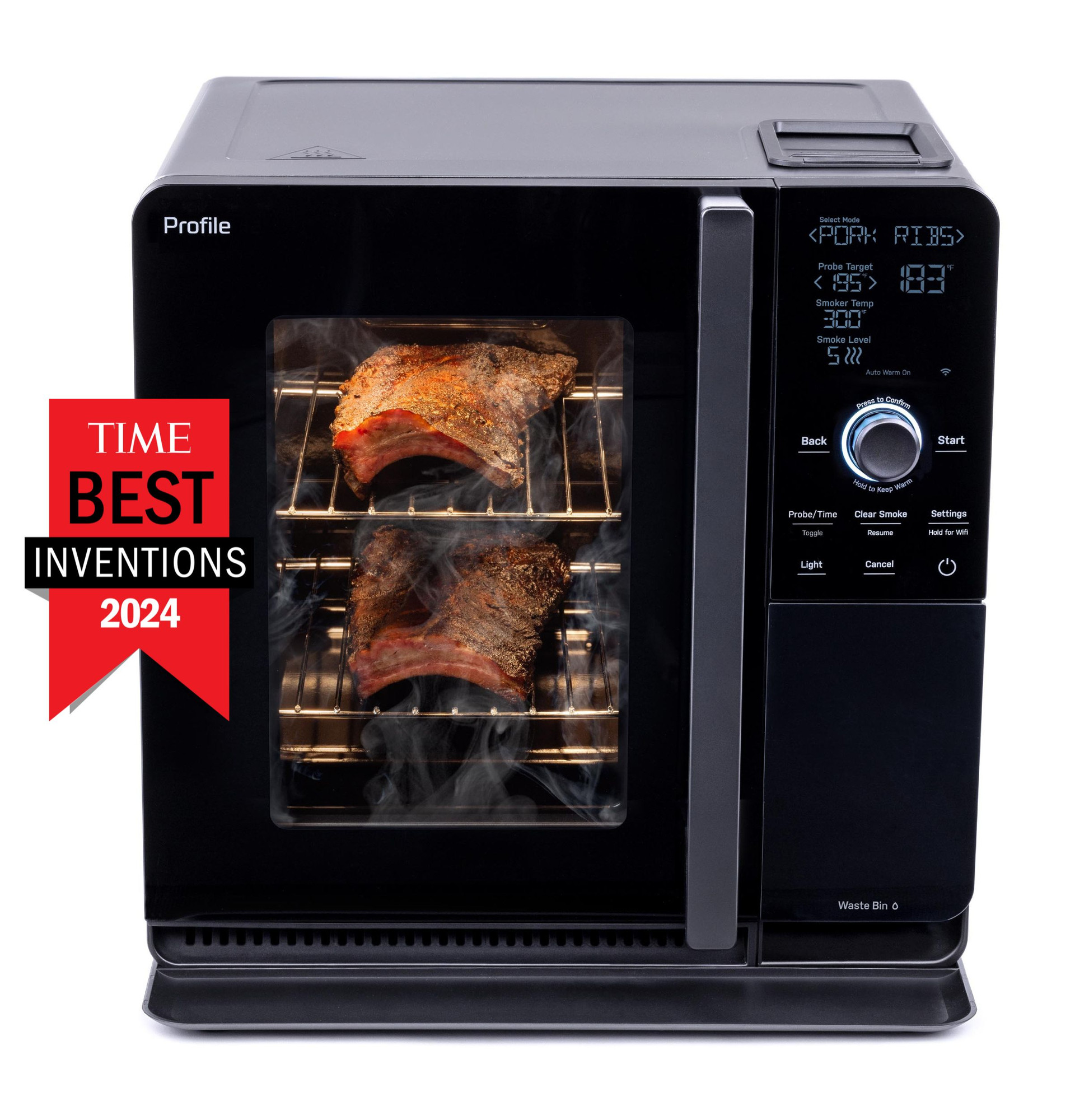 GE Profile⢠Smart Indoor Pellet Smoker Accessories Bundle P9SBCAS6WBB