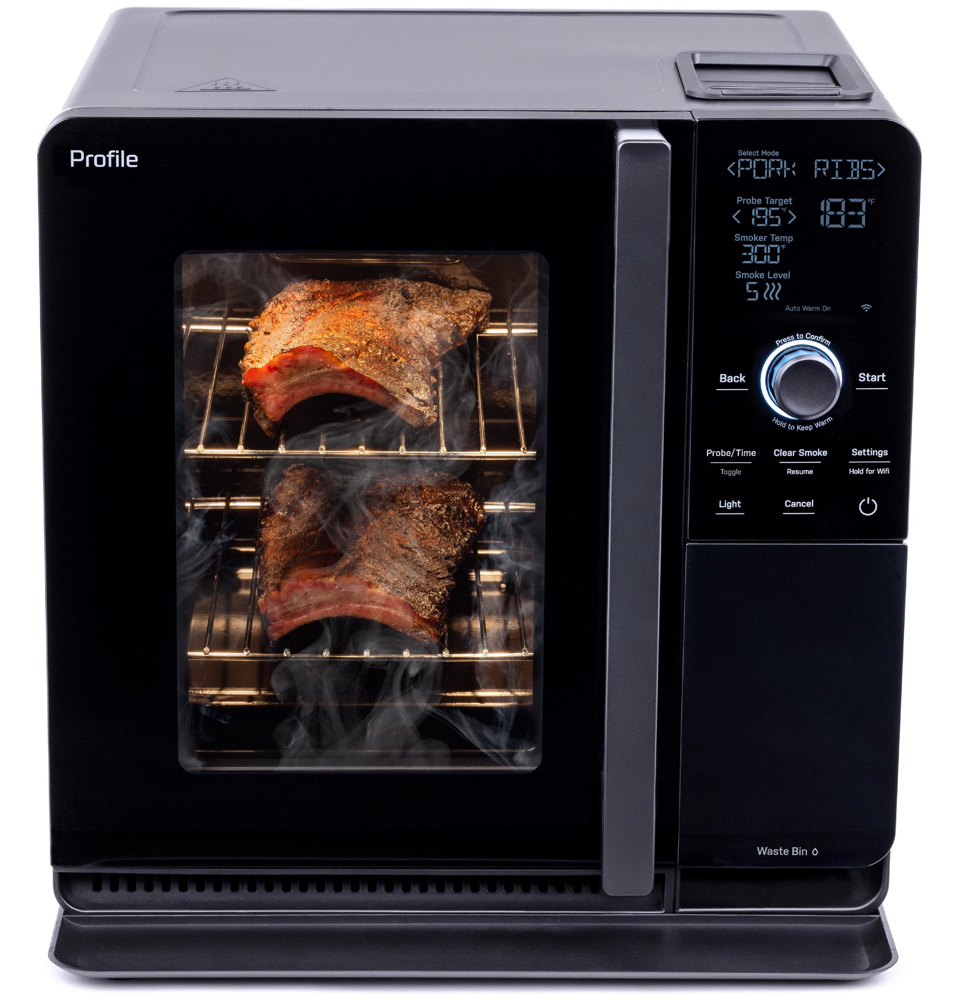 GE Profile⢠Smart Indoor Pellet Smoker Accessories Bundle P9SBCAS6WBB