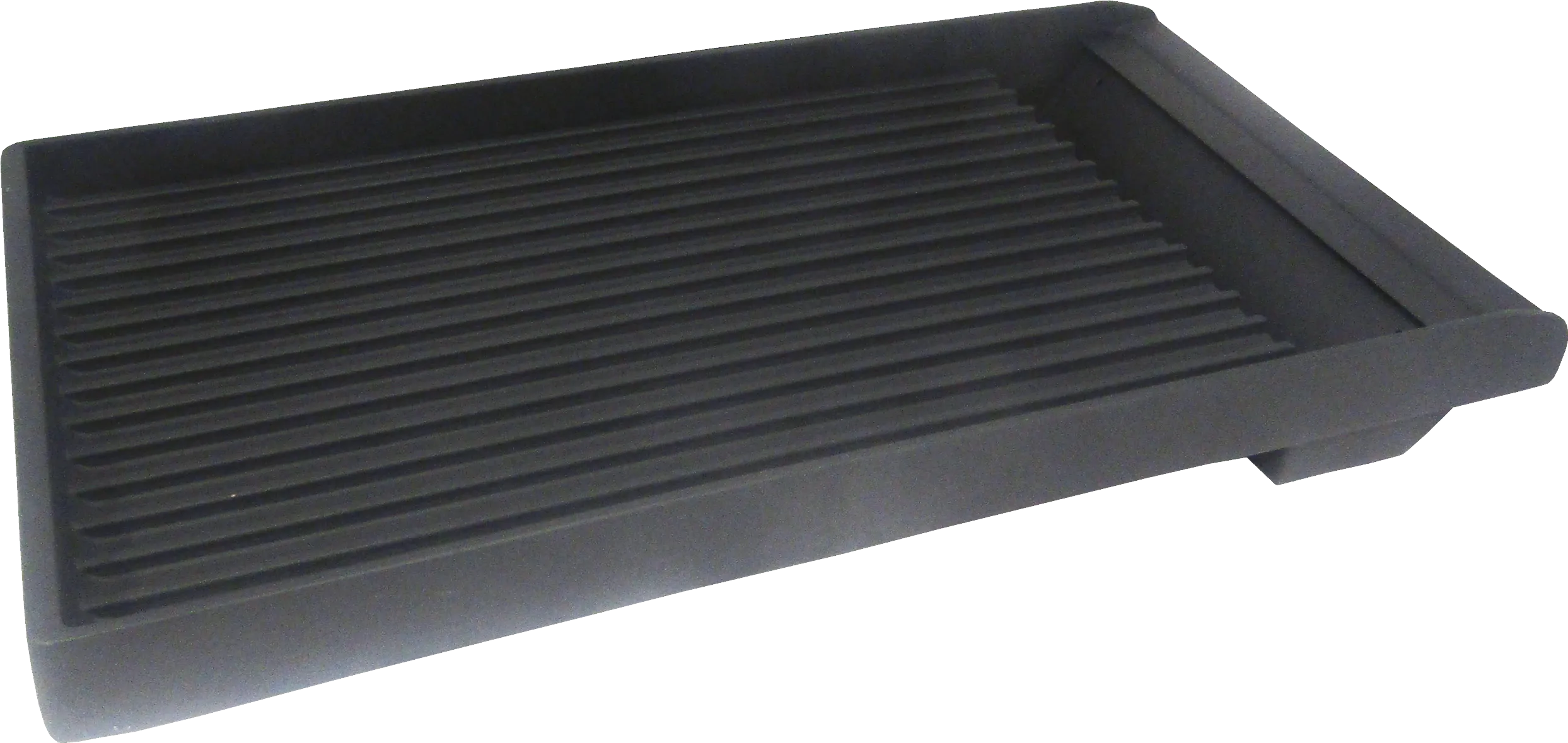 Grill plate ribbed 12" Pro Grill Plate w/ drip tray (for griddle module), Non-Fusion Coating PA12GRILLW