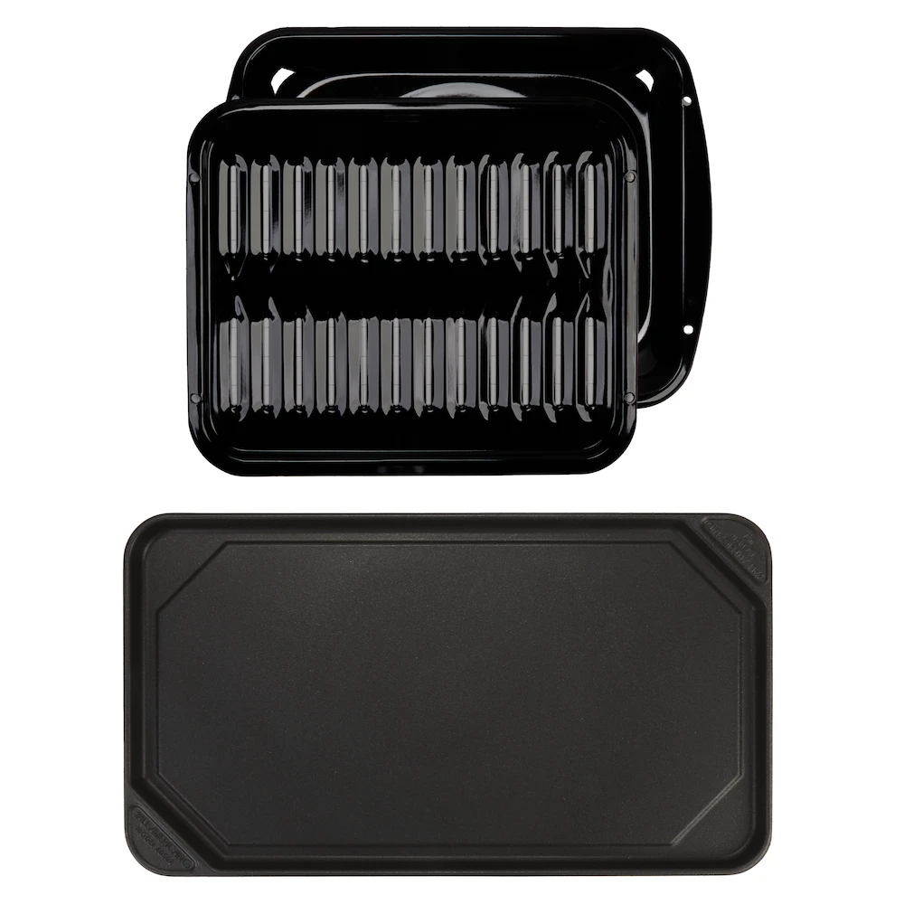 Premium Broiler Pan And Roasting Rack + Range Griddle PAB0001