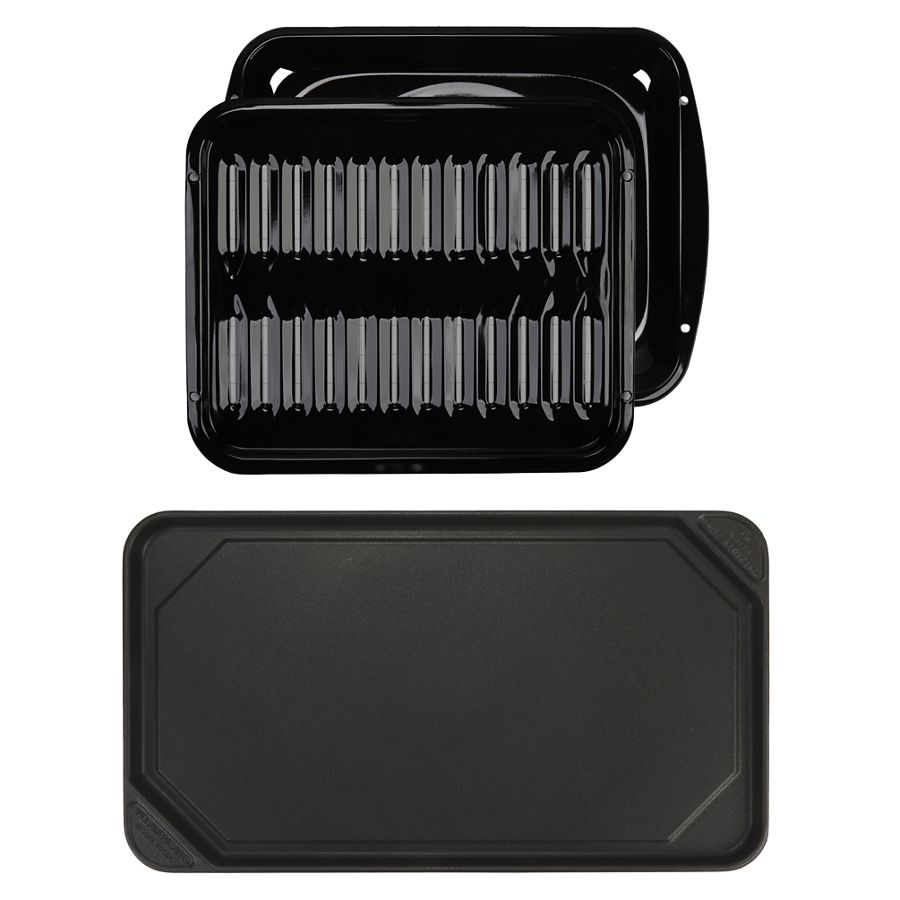 Premium Broiler Pan And Roasting Rack + Range Griddle PAB0001