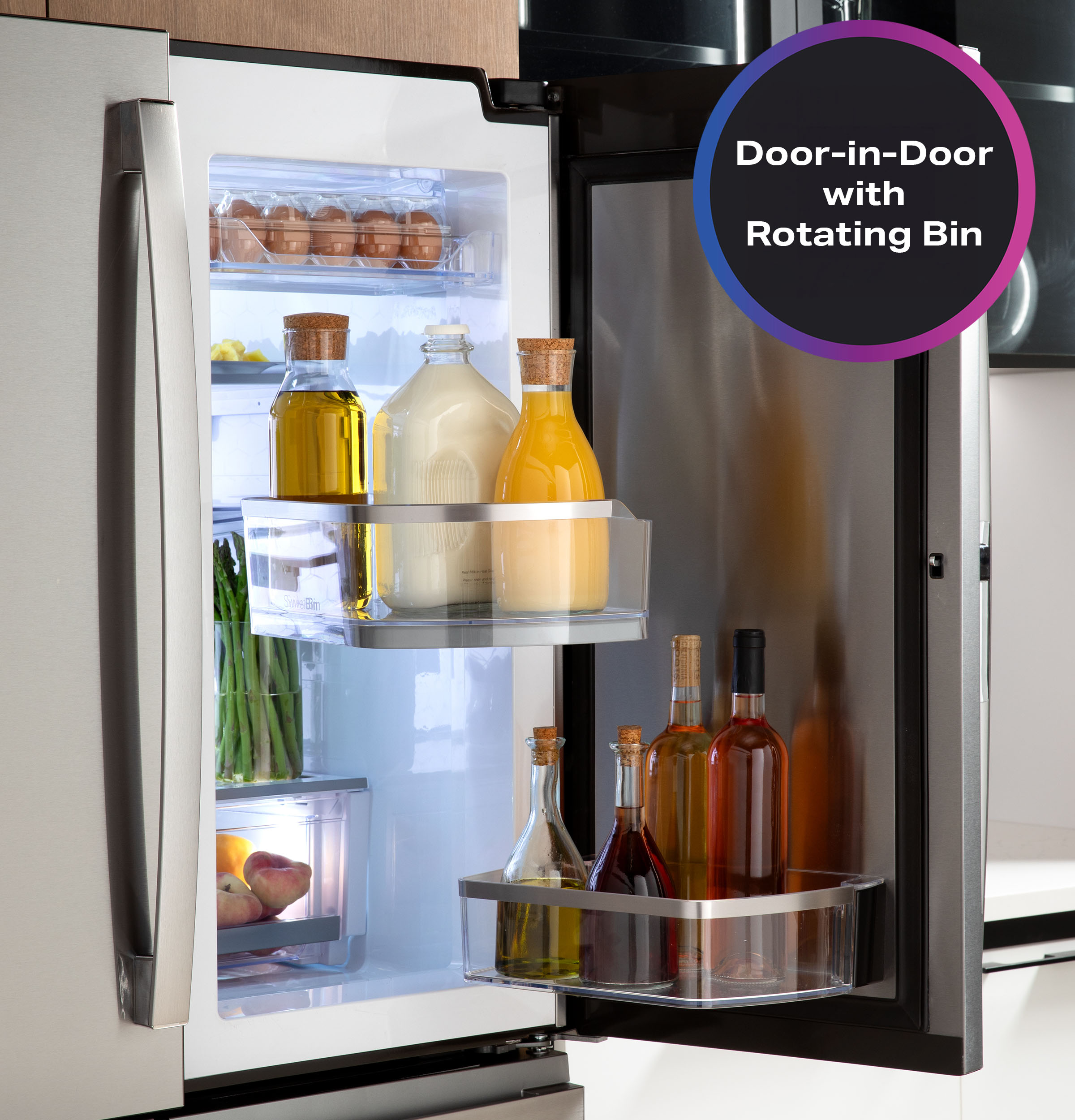 28.4 Cu. Ft. Quad-Door Refrigerator with Dual-Dispense AutoFill Pitcher and Door in Door view 20
