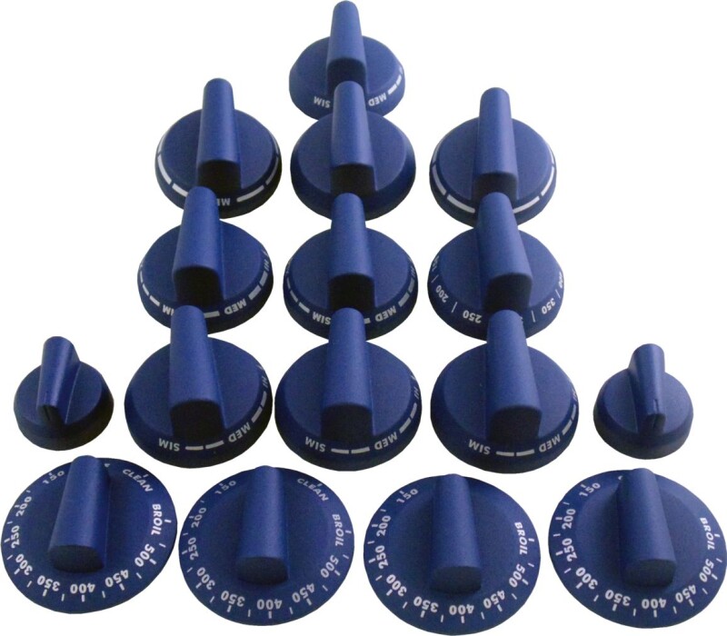Blue Knob Kit PAKNOBLUNH