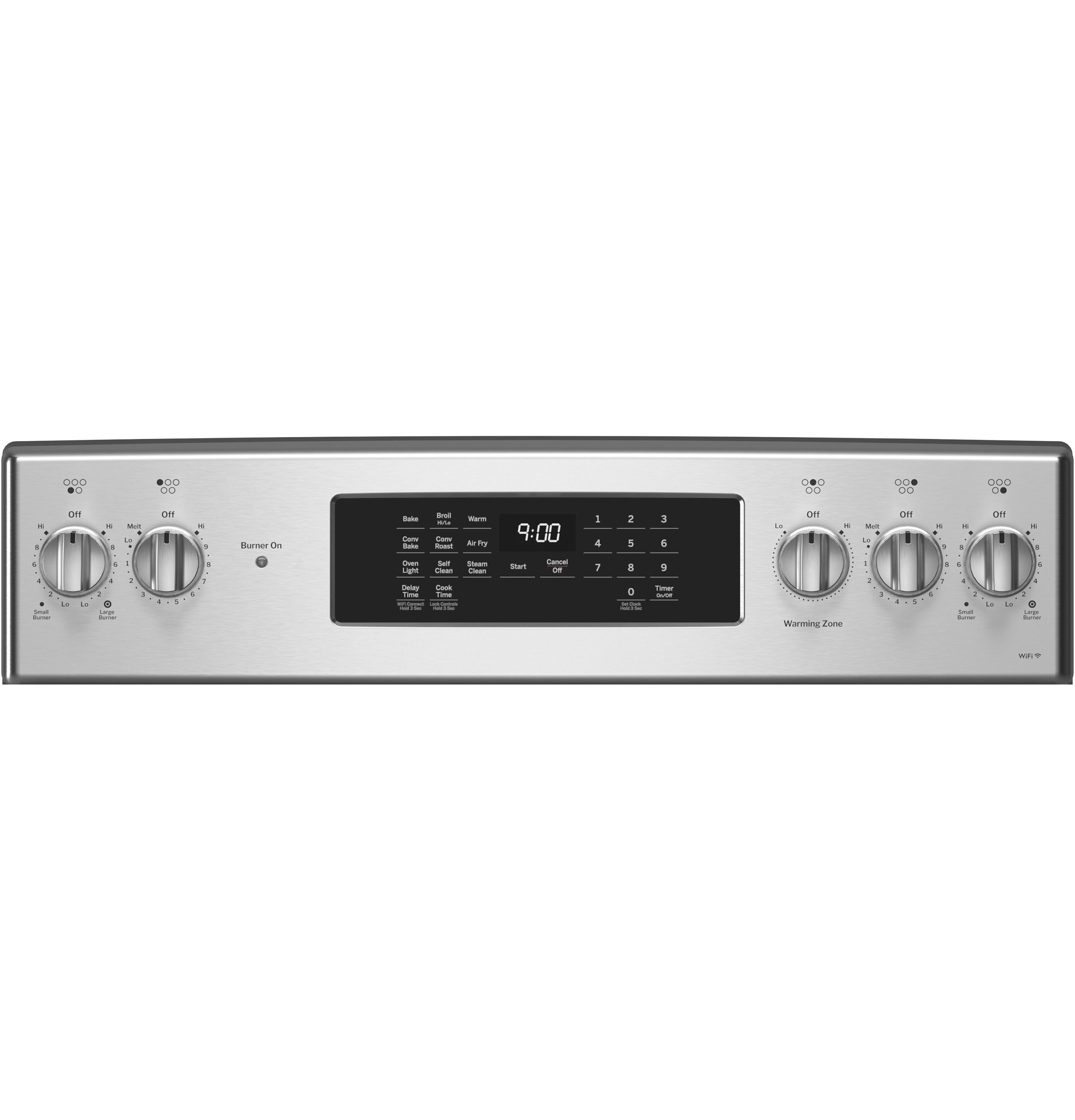 30" Smart Free-Standing Electric Convection Fingerprint Resistant Range with No Preheat Air Fry view 5