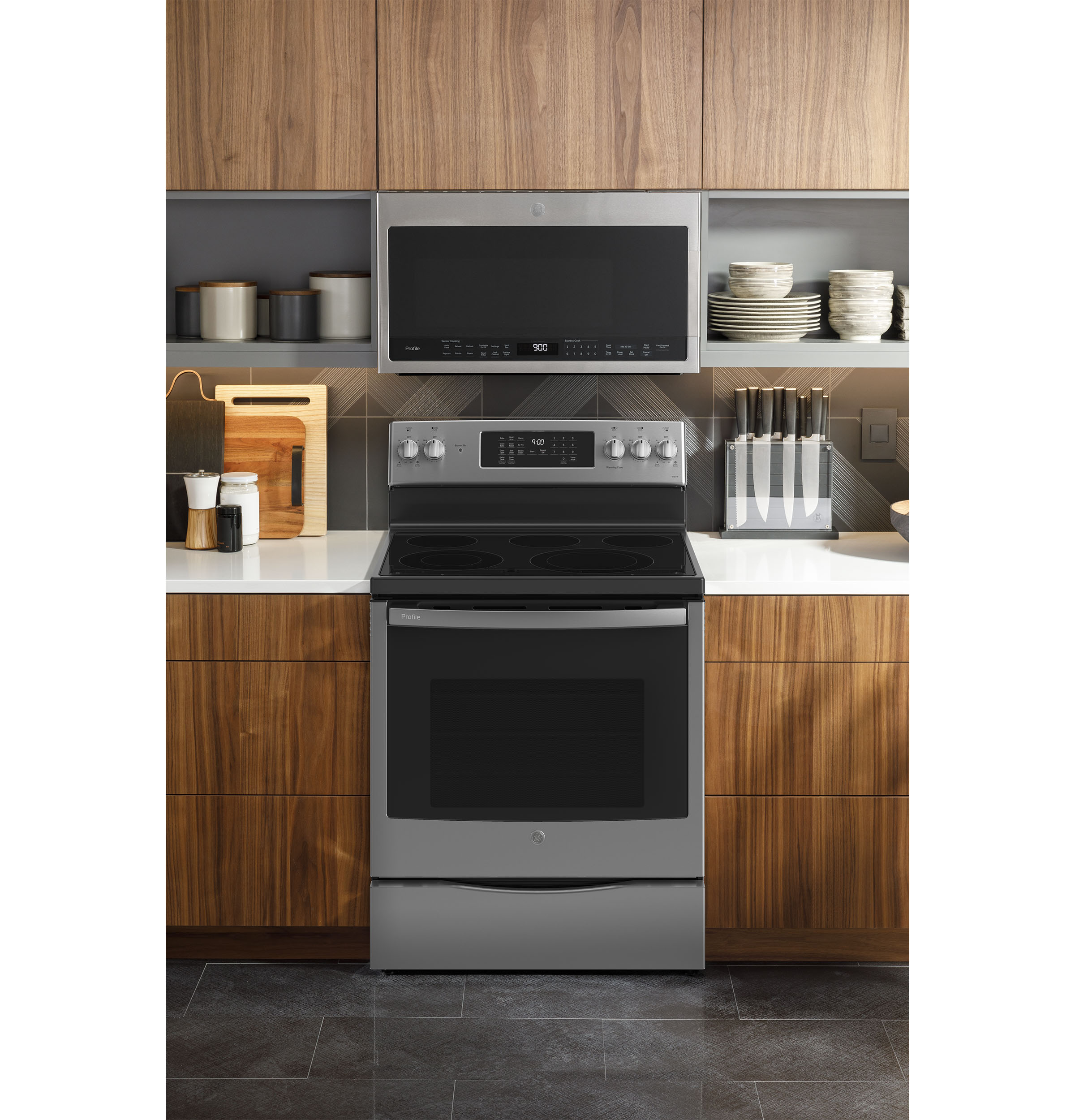 30" Smart Free-Standing Electric Convection Fingerprint Resistant Range with No Preheat Air Fry view 6