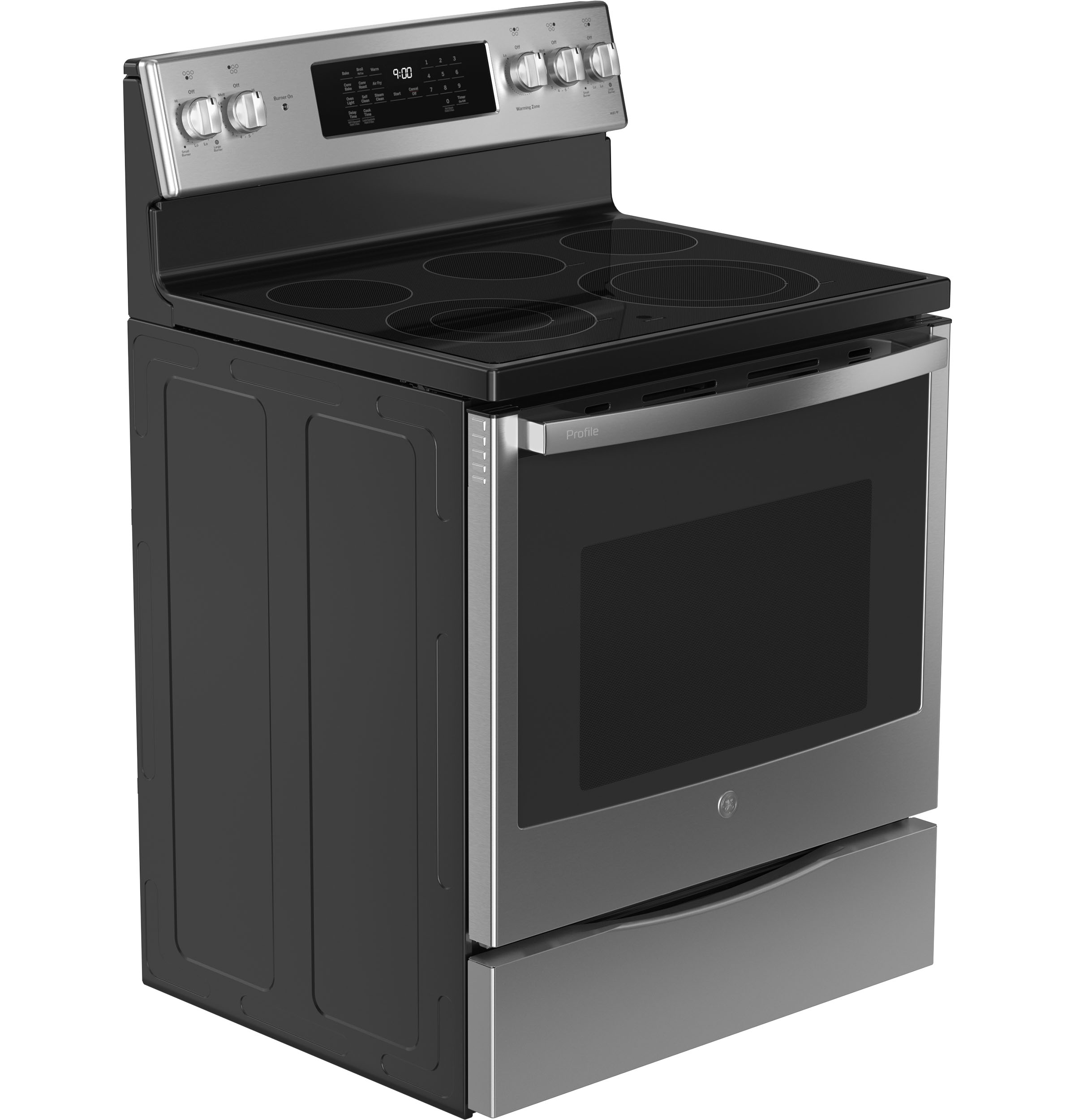 30" Smart Free-Standing Electric Convection Fingerprint Resistant Range with No Preheat Air Fry view 14